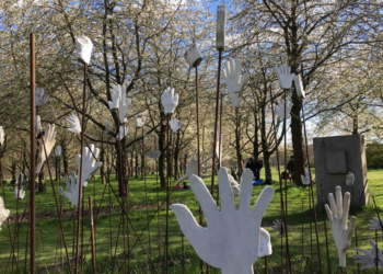 ドイツ、平和について考える広島祈念の杜