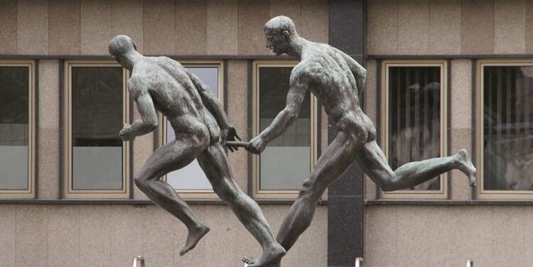 バトンを受けて「みんな」でゆっくり走る