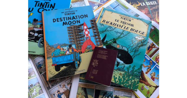 まじ？　漫画キャラ満載のベルギーの新パスポート