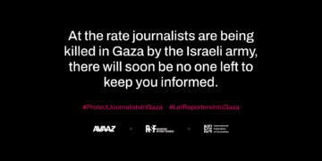 GAZAのジャーナリストを狙ったイスラエルの攻撃に抗議！